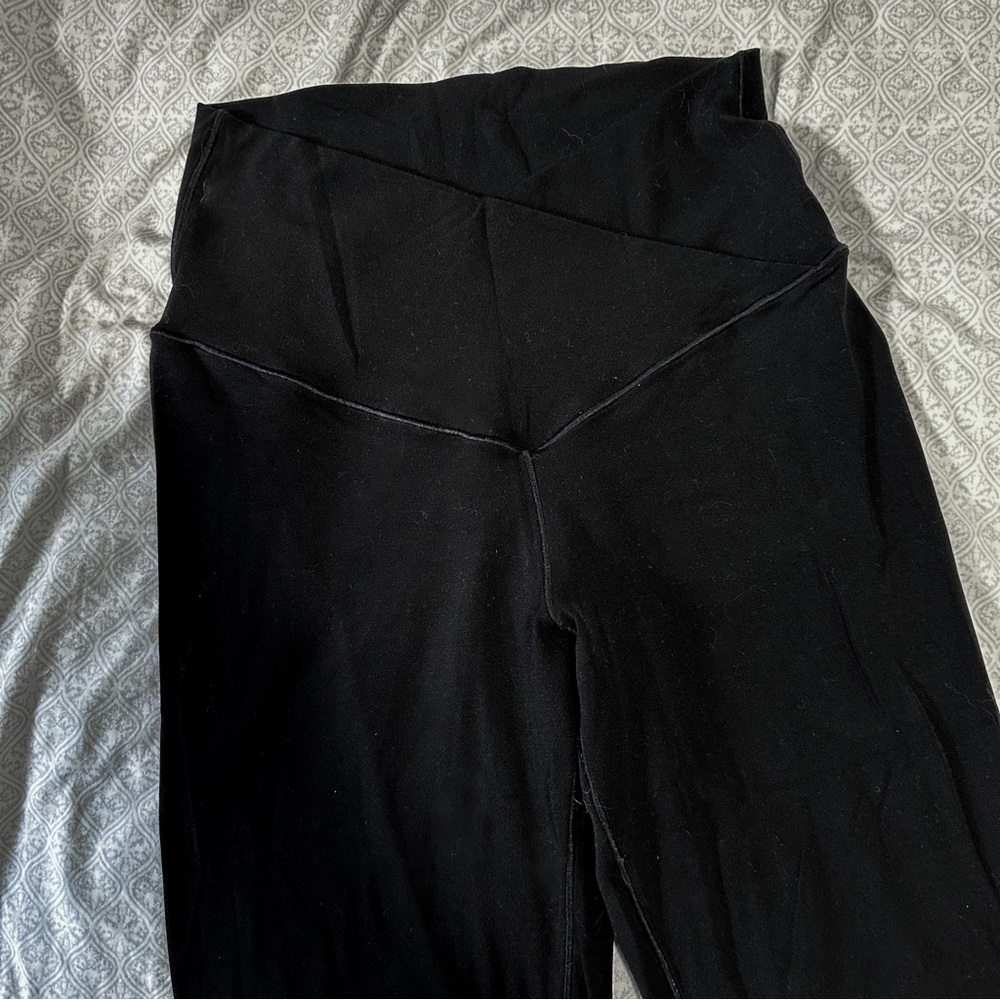 Aerie Super Flare Crossover Waist Offline Real Me Leggings